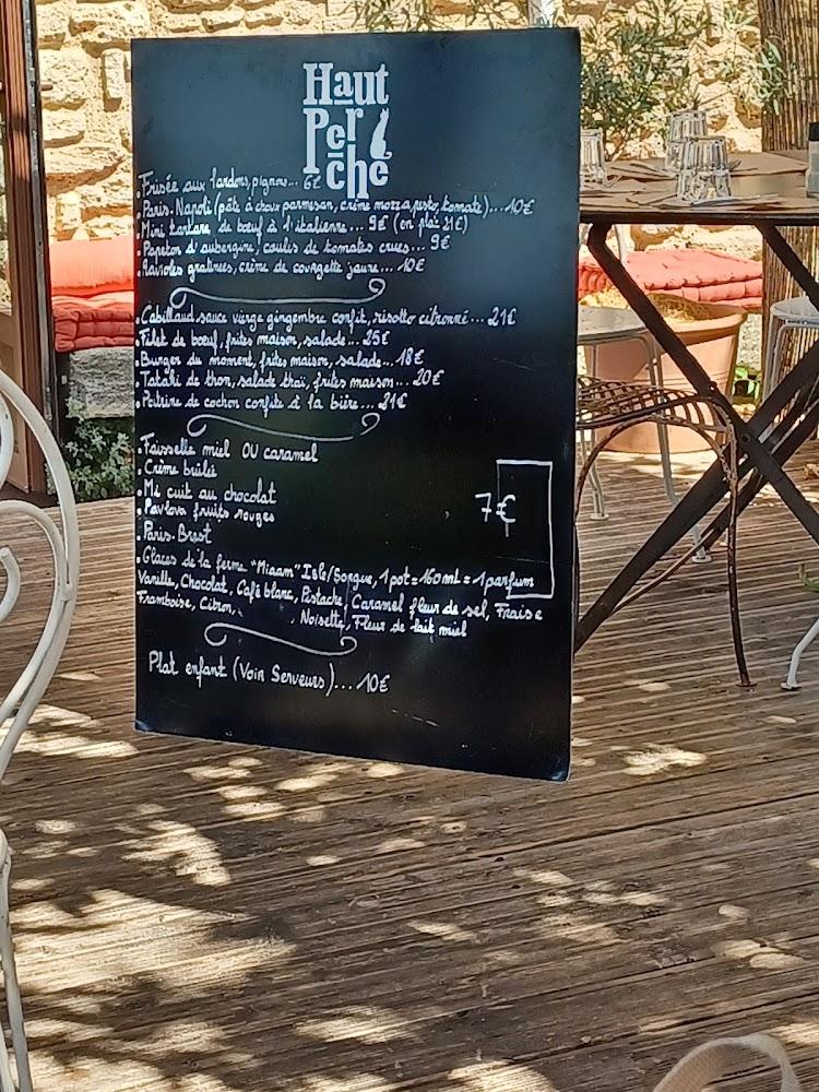 Haut perché - Menu Image 3